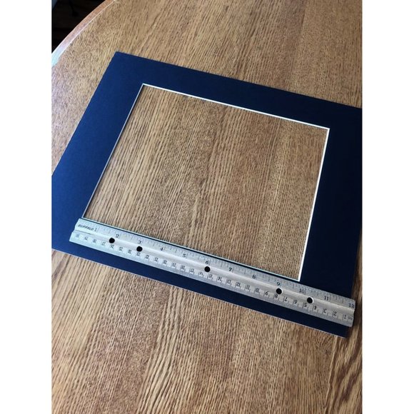 10 New 11x14 inch Black Mats and Protective Sleeves - Picture 3 of 8